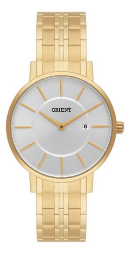 Relógio Orient Masculino Slim Mgss1091 S1kx Dourado