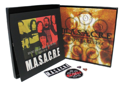 Box Set De M.a.s.a.c.r.e. Edición Especial