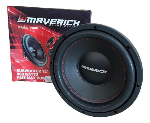 Subwoofer Maverick 12 Pulgadas Doble Bobina 800 W Rms Max