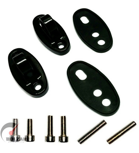 Retrovisor Pirâmide Tipo Rizoma Ninja 300 Com Adaptadores