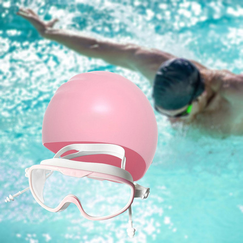 Gafas De Natación Y Gorra Con Tapones Para Los Oídos Para