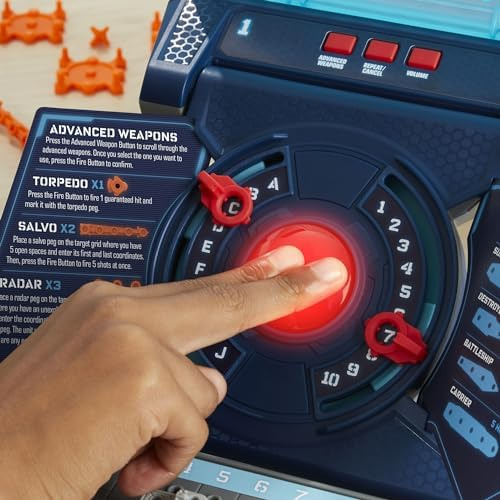 Juego De Mesa Electrónico Batalla Naval Recargado Hasbro