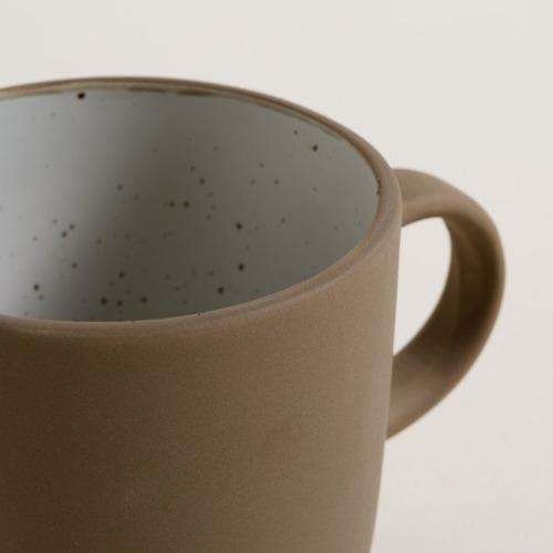 Jarro Taza Mug Ceramica Diseño Cartago Vison Granite 450 Ml Color Vison Simil Gres