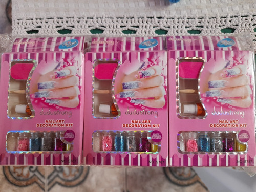 Uñas 3d! Set Decoración Motivos Surtidos! Souvenir Spa Nenas