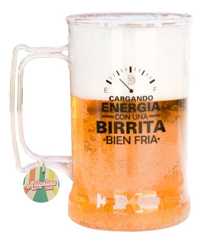 Imagen 4 de 10 de 3 Vaso Chopp Cerveza Acrilico Regalo Original Amigos Tragos