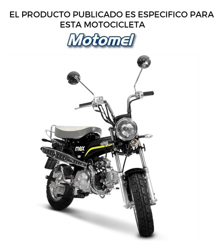 Motomel Max 70 110 Jgo Espejos Alternativos Rosca 10mm-altos
