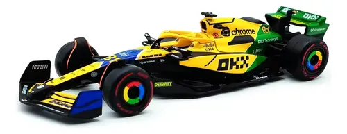 Miniatura Carro F1 McLaren MCL38 Monaco 2024 n°81 de Ayrton Senna