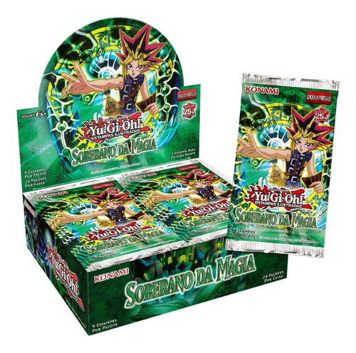Yu-gi-oh! Caixa De Booster Soberano Da Mágia - Konami
