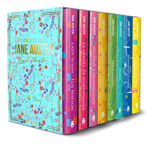 Colección Jane Austen Obras Completas - Box Set 8 Libros