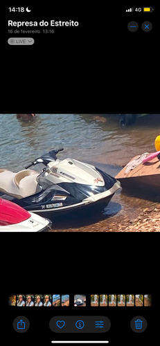 Jet Yamaha Preto Com Bancos Tom De Caramelo