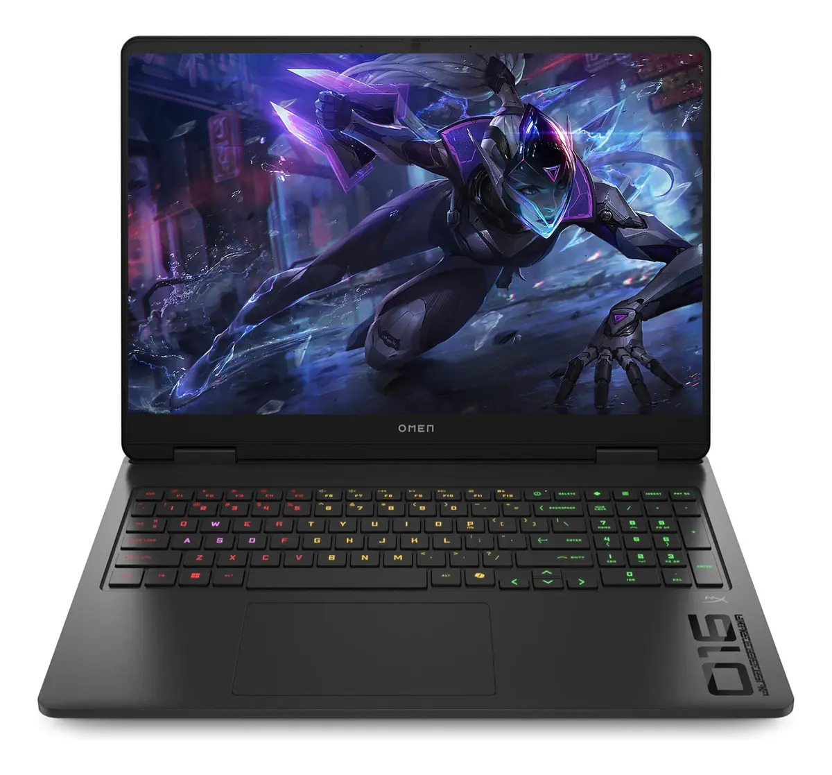 Foto do produto: Notebook HP Omen 16 Slim Gamer 16-an0119nr Intel Core Ultra 9 285h 16 GB Ram Ddr5 SSD de 1 TB M.2 Rtx 5070 8g 16 2,5 k Wqxga Ips 240 Hz Teclado retroiluminado de 240 Hz Cor RGB Cor Preto Hf