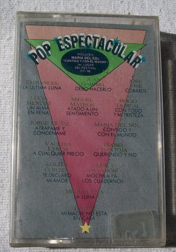 Pop Espectacular Casete Nuevo 1988 (lucia Mendez Juan Gabr) (Usado)