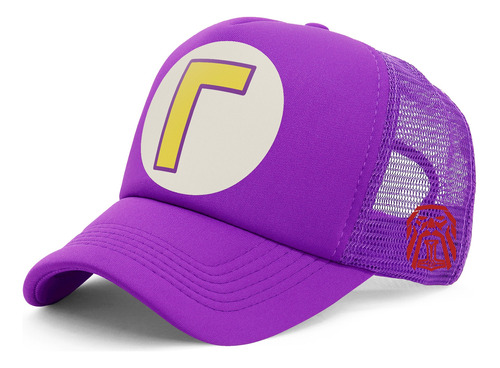 Gorra Personalizada  Mario Bros Waluigi