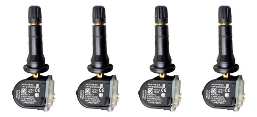Kit 4 Bico Válvula Sensor Pressão Tpms Gm Onix Spin 13598733