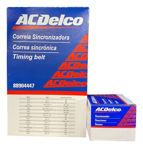Kit De Distribución Onix 2019 2020 Acdelco Correa Y Tensor