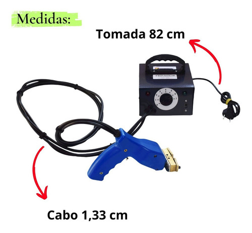 Frisador Riscador Para Pneus Profissional 110/220 - Mafrisa Cor Azul