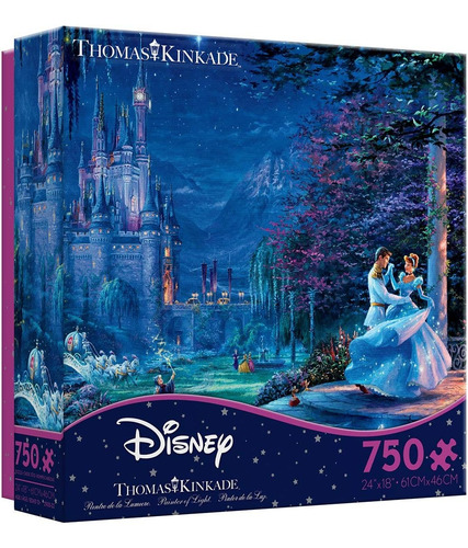 Rompecabezas Disney Cenicienta Bailando Con Principe 750 Pza