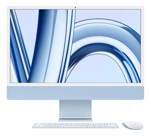 iMac Apple 24 Pulgadas 8gb Ram 256gb Ssd Azul