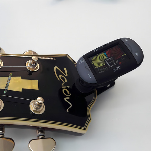 Afinador Automatico Estilo Clip Zaion Z-70 Guitarra Bajo