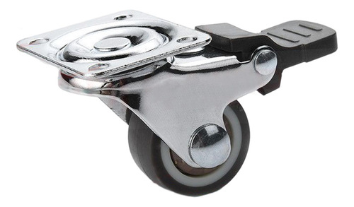 Rueda Giratoria Con Freno Para Carro Muebles Banco 1 Pulgada