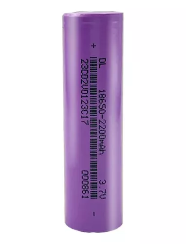 Pila 18650 Recargable Li-Ion 3.7 V 4000 mAh marca Maxday