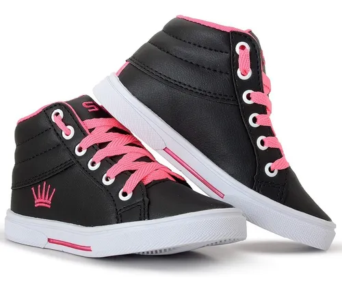 Tenis infantil sales feminino botinha