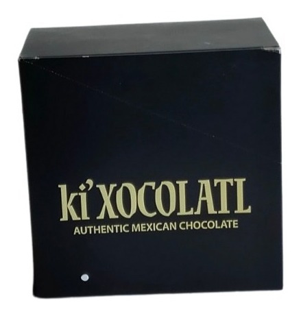 12 Chocolates Ki Xocolatl Con Leche 36% Cacao, Sin Azucar
