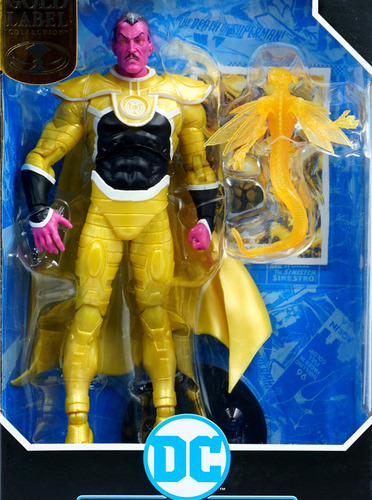 Mcfarlane Toys Dc Multiverse Sinestro Parallax Gold Label