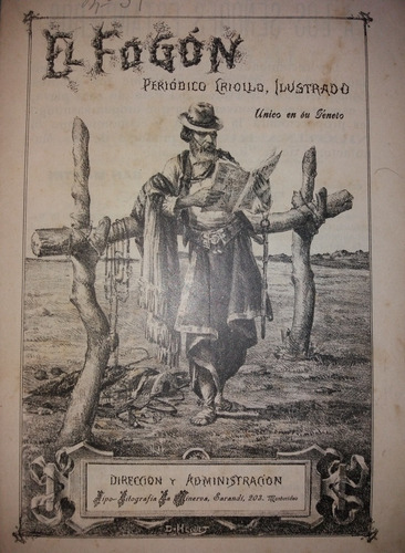 Periodico Revista  El Fogon 1899 Fabrica Liebigs Rio Negro