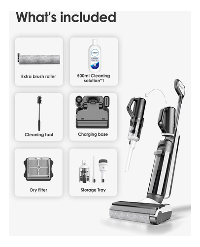 Vacuum Cleaner Tineco Floor One S5 Combo Wet Dry 2-in-1