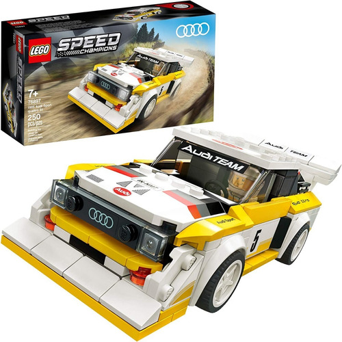 Set de construcción Lego Speed Champions 1985 Audi Sport quattro S1 250 piezas  en  caja
