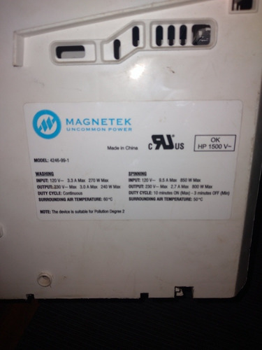 Imagen 2 de 4 de Tarjeta De Control De Motor Lavadora Frigidaire Affinity