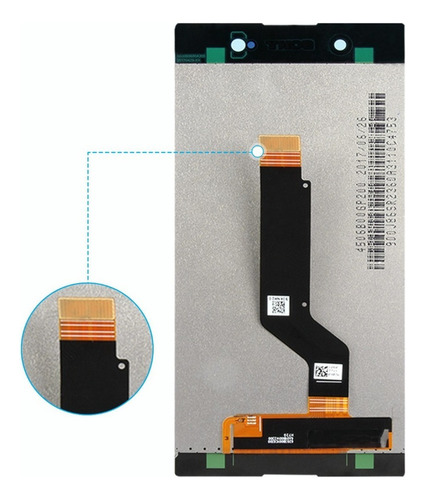 Para Sony Xperia Xa1 Ultra Lcd Display Digitalizador De Tela
