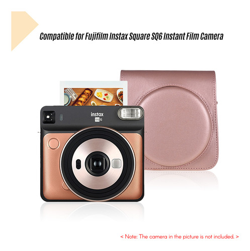 Funda Para Cámara Fujifilm Con Instax Sq6 Square Para Pelícu