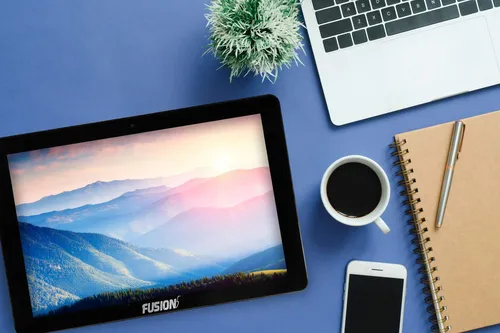 Tablet Fusion5 2 En 1 De 10.1 Con Teclado Android 13, Octa