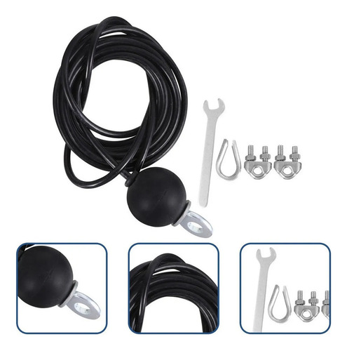 Para Home Gym Fitness Polea Accesorios Cable Cable De