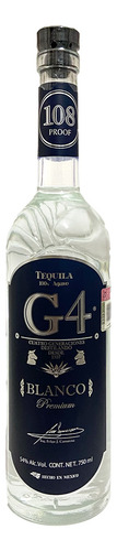 Tequila G4 Blanco Premium 750 Ml