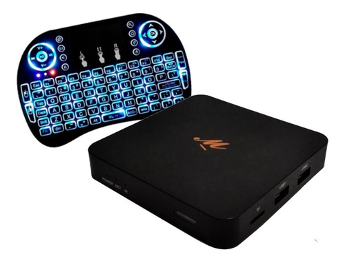 Conversor Smart Tv Android Box + Mini Teclado Padre Piknik