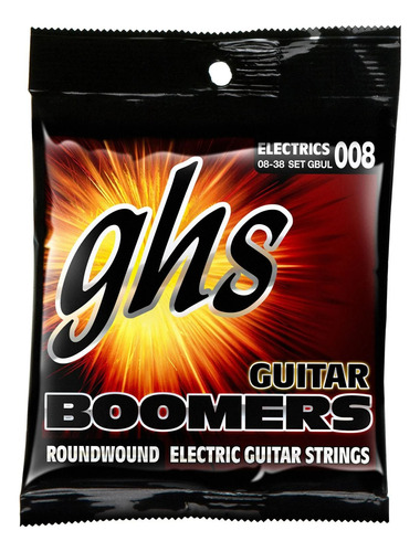 Set Cuerdas Guitarra Eléctrica Ghs 08-38
