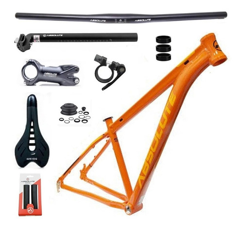 Kit Quadro Absolute Nero Bike Mtb Aro 29 Cab Interno Guidao