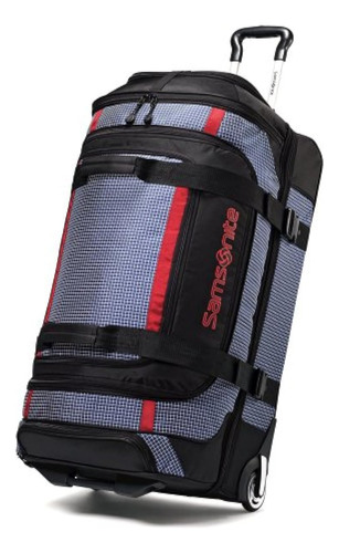 Samsonite Bolsa De Lona Con Ruedas Ripstop, Azul,