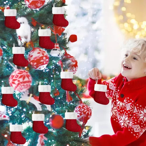 Sd 6 Medias Navideñas For Colgar Árboles De Navidad