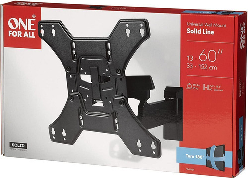 Imagem 2 de 3 de Suporte Articulado Para Tvs Lcd One For All Wm4451