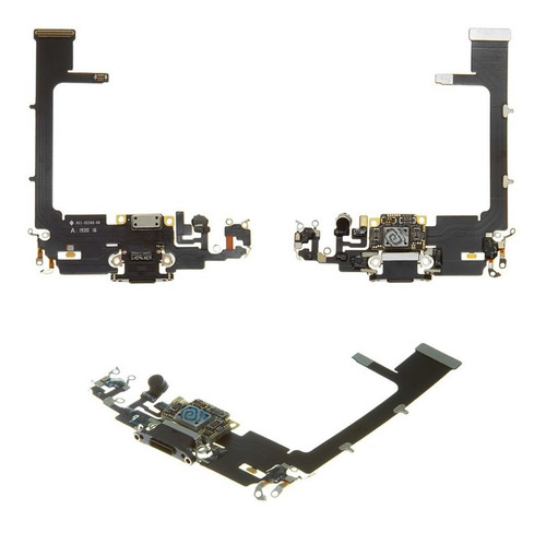 Conector Flex Carga Compatível iPhone 11 Pro Completa Com Ci