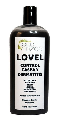 Shampoo Ozonizado - Control Caspa Y Dermatitis - Lovel