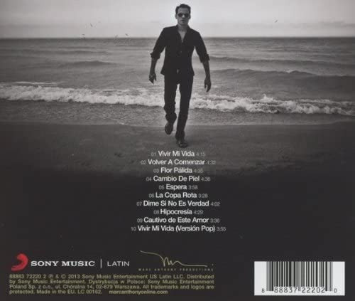 Marc Anthony 3.0 Disco Cd