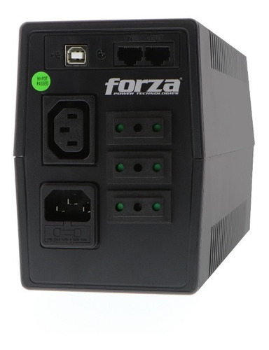 Imagen 2 de 3 de Forza Ups Sl-802ul-c Interactiva 800va/450w 220v 3t- Boleta