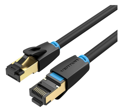 Cable de red Vention Cat8 Certificado -  20 metros - Premium Patch cord - Blindado Sstp Rj45 Ethernet 40gbps - 2000 Mhz - 100% cobre - IKABQ