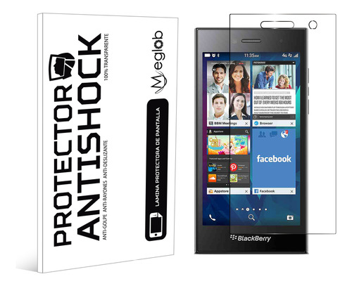 Protector Pantalla Antishock Para Blackberry Leap