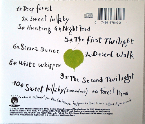 Deep Forest - Deep Forest Importado Usa Cd (Usado)